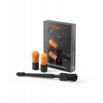 Round Detailing Brush Pro Set