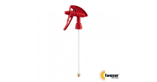 Kwazar Pulverizador Mercury Super Pro+ 1 Litro Rojo - Botella Con Sistema 360° Y Boquilla De Doble Acción Para Limpieza, Químicamente Resistente