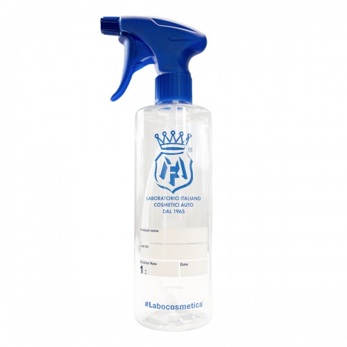 Transparent Dilution Bottle 500ml + Sprayer