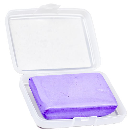 Purple Coarse Clay Bar (Gruba glina)