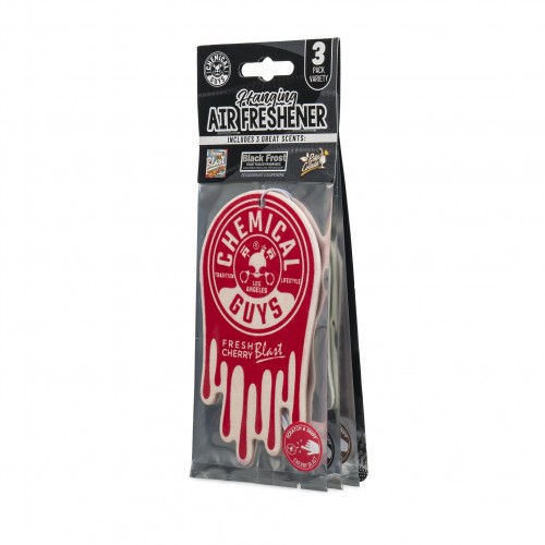 CG Hanging Air Fresherner 3Pack  Cherry Blast/Black Frost/Pina Colada