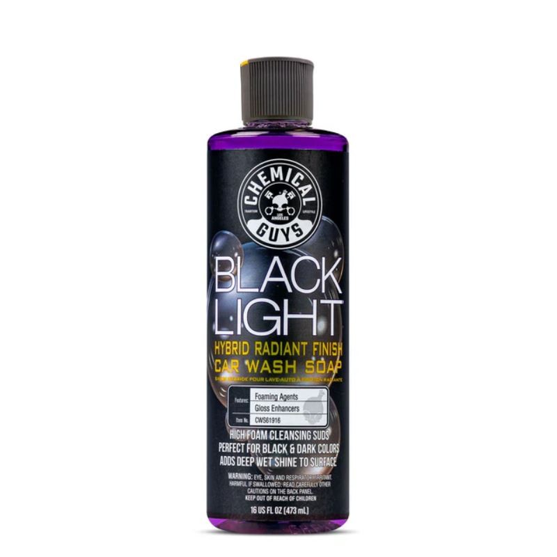Black Light Hybrid Radiant Finish Car Wash Soap