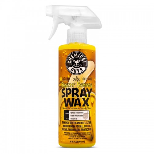 Blazin Banana Spray Wax Natural  Carnauba Spray Gloss 473 ml