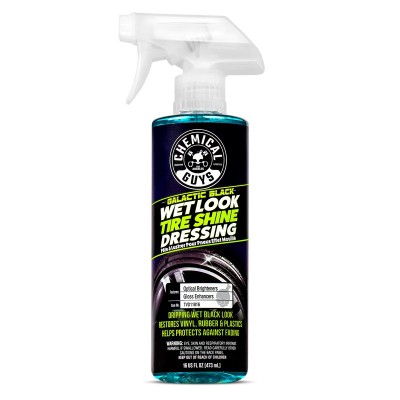 Galactic Black Wet Look Tire Shine Dressing 473 ml