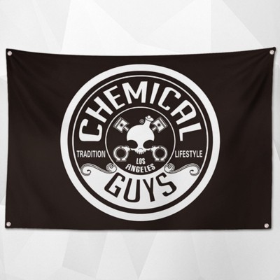 Chemical Guys Logo Banner White