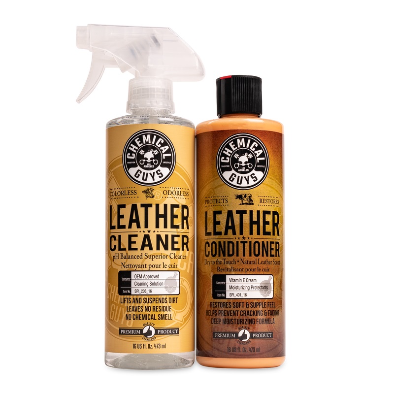 Leather Cleaner & Leather Conditioner Set