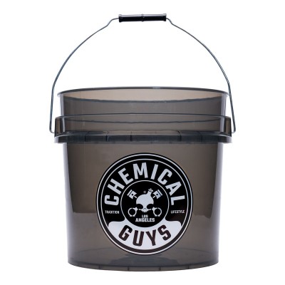 Heavy Duty Detailing Bucket Transparent Black