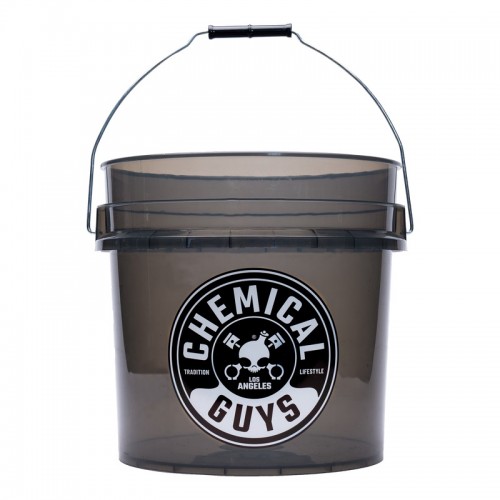 Heavy Duty Detailing Bucket Transparent Black