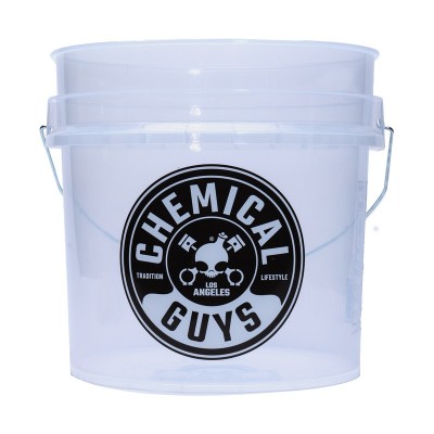 Heavy Duty Detailing Bucket Transparent Clear
