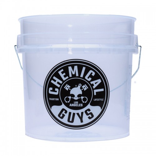 Heavy Duty Detailing Bucket Transparent Clear