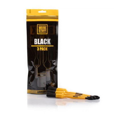 Detailing Brush Black 3Pack